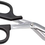 Precision bandage scissors designed for accurate cutting in dressing, wound care, and orthopedic applications. Ideal for medical procedures and bandage-cutting tasks.